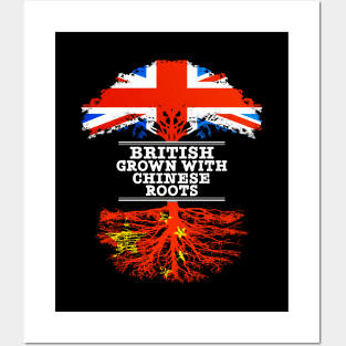 British Grown With Chinese Roots - Gift for Chinese With Roots From China Posters and Art